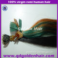 Golden Hair Professional Factory Price Human Hair Nail Tip Extension